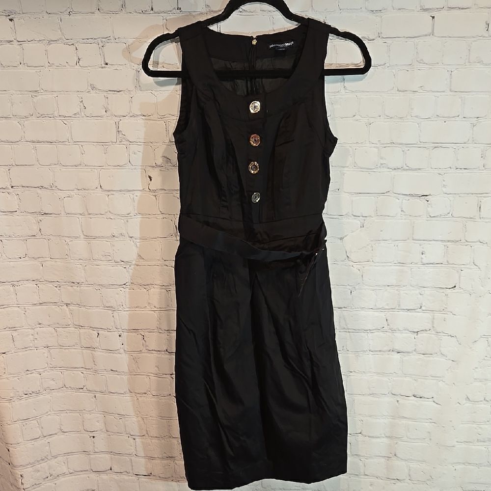 Saint Tropez West black belted dress